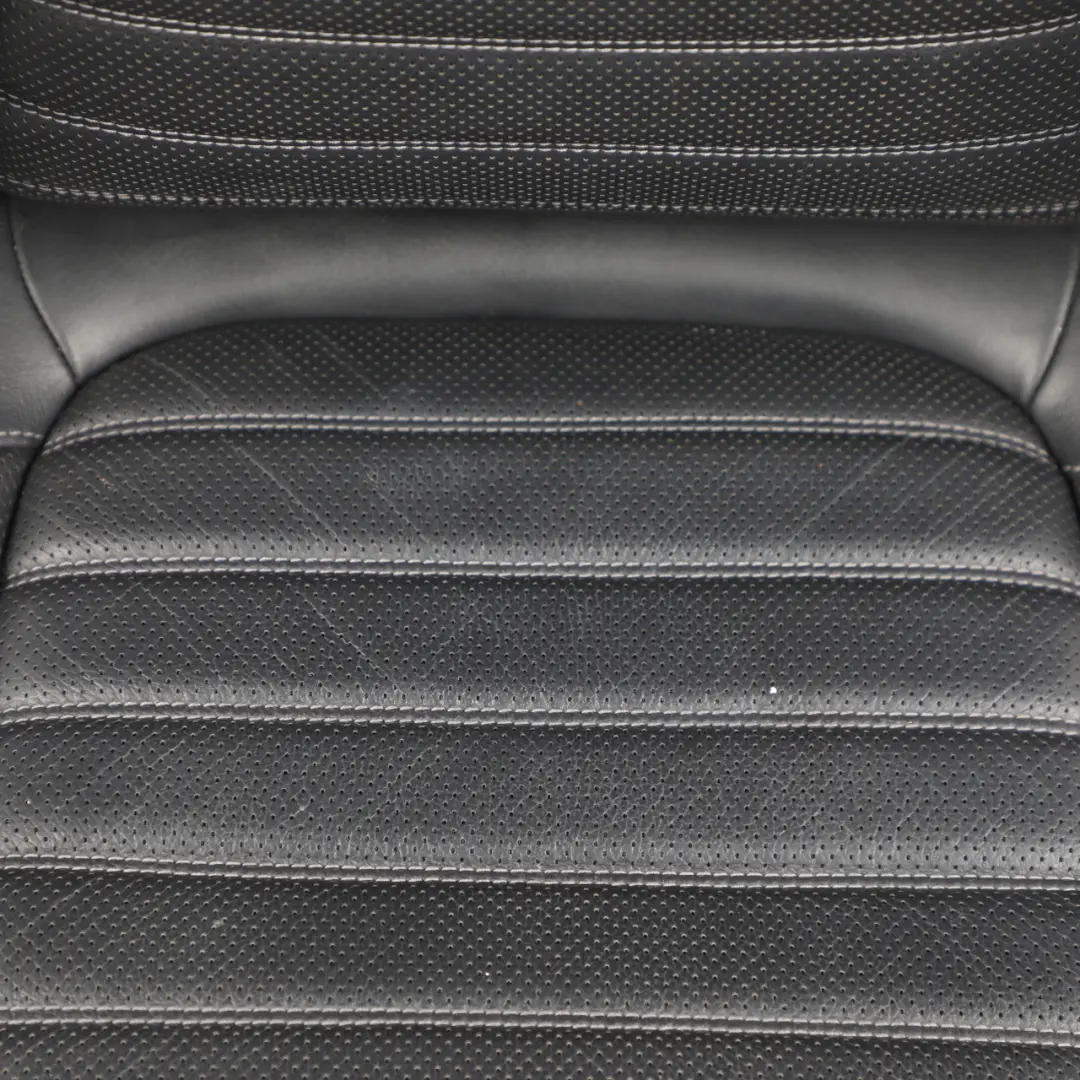 Front Left N/S Interior Heated Black Leather to Mercedes C205 Coupe Seat with Part number A2059106102 Mercedes C205 Coupe Seat Front Left N/S Interior Heated Black Leather - SKU A2059106102-2 - Part number A2059106102