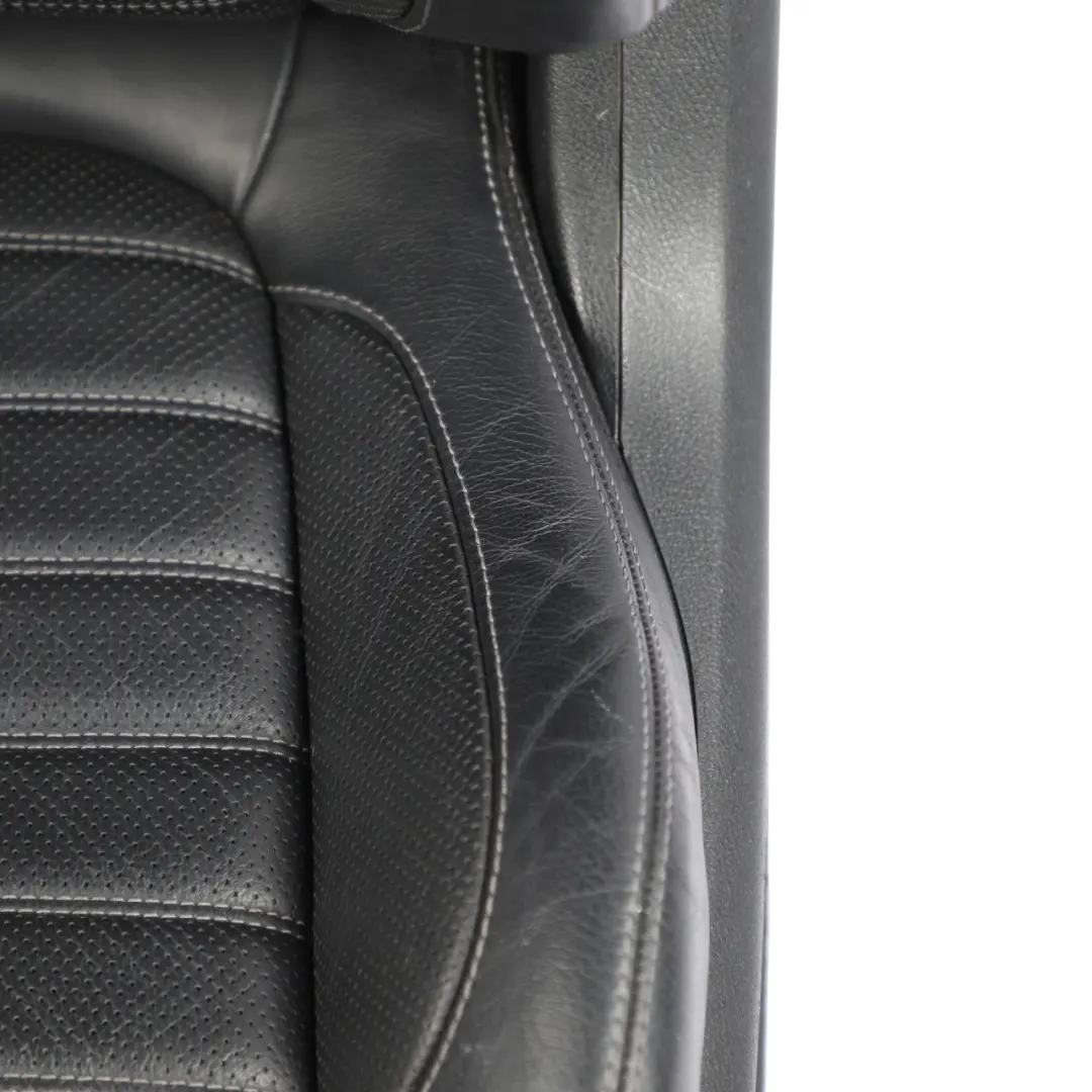 Mercedes C205 Coupe Seat Front Left N/S Interior Heated Black Leather - SKU A2059106102-2 - Part number A2059106102