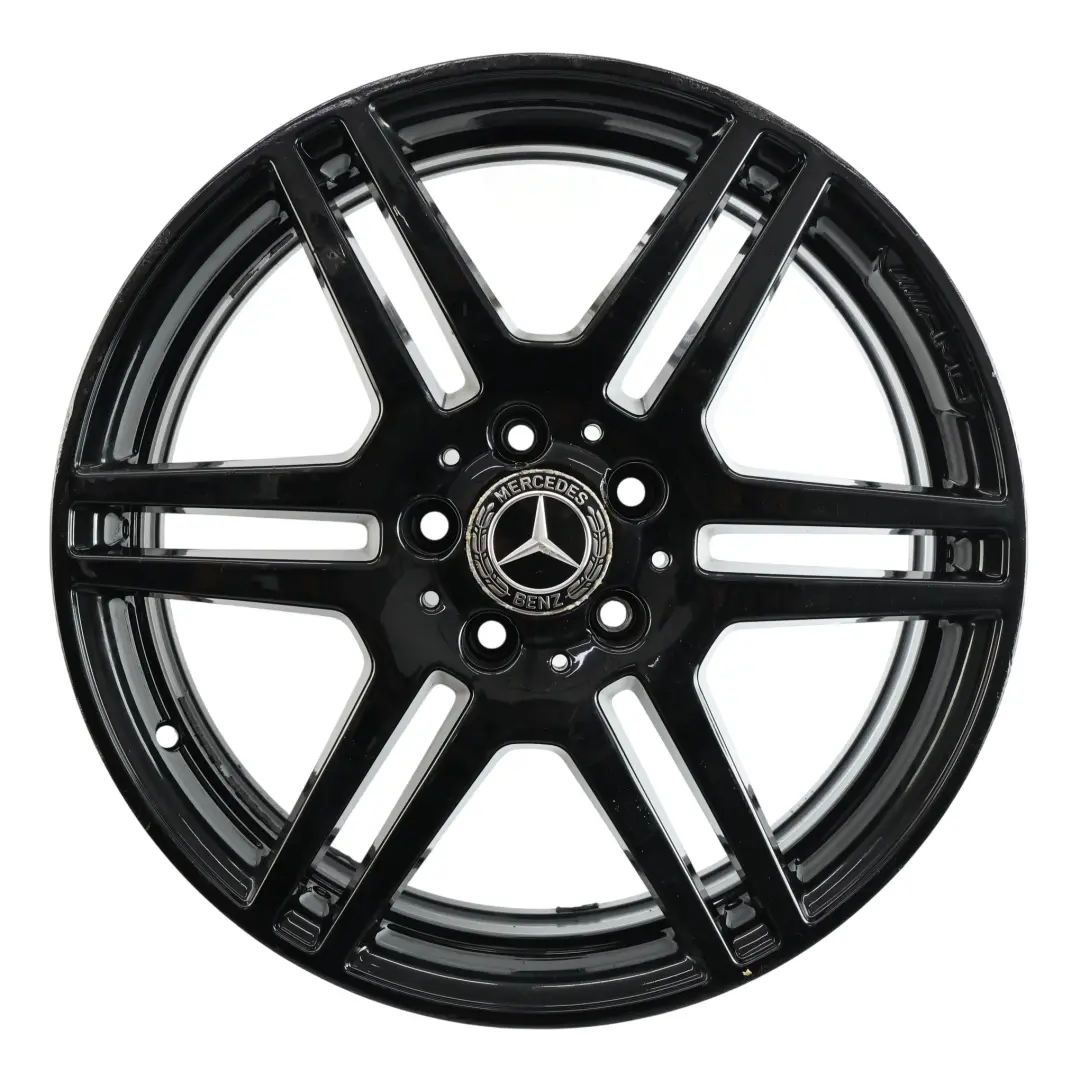 Llanta aleación delantera negra 18" 8J ET:45 para Mercedes C207 A207 AMG con número de pieza A2074011302 Mercedes C207 A207 AMG Llanta aleación delantera negra 18" 8J ET:45 - SKU A2074011302-5 - Número de pieza A2074011302