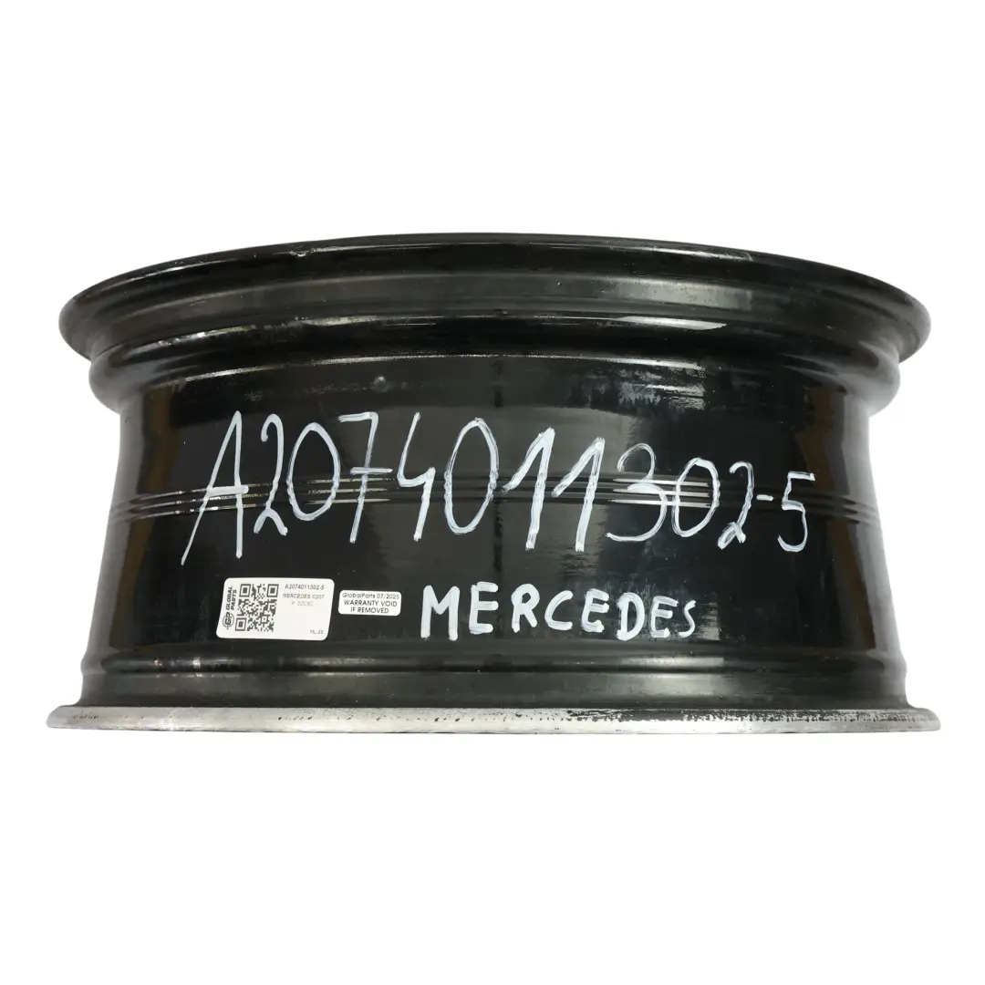 Mercedes C207 A207 AMG Front Black Alloy Wheel Rim 18" 8J ET:45 - SKU A2074011302-5 - Part number A2074011302