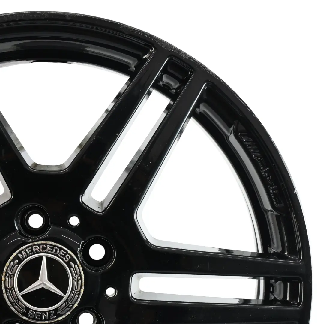 Mercedes C207 A207 AMG Jante avant en alliage noir 18" 8J ET:45 - SKU A2074011302-5 - Numéro de pièce A2074011302
