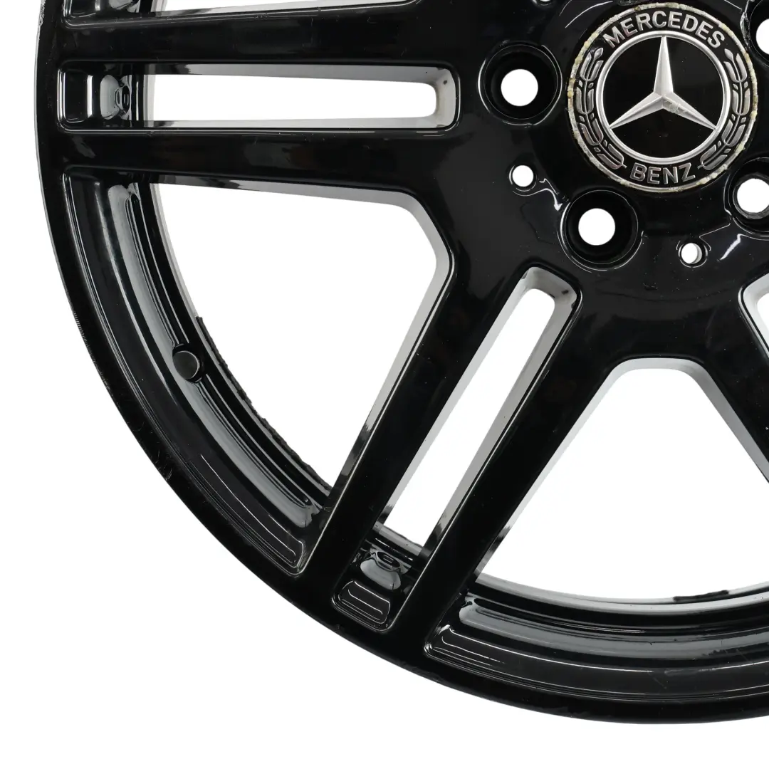 Mercedes C207 A207 AMG Front Black Alloy Wheel Rim 18" 8J ET:45 - SKU A2074011302-5 - Part number A2074011302
