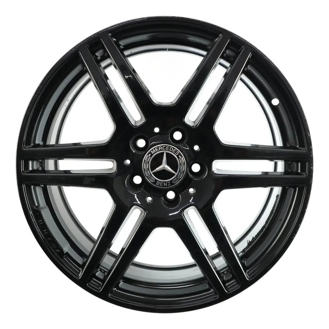 Tylna Czarna Felga Aluminiowa 18" 8.5J ET:49 do Mercedes C207 AMG o numerze A2074011402 Mercedes C207 AMG Tylna Czarna Felga Aluminiowa 18" 8.5J ET:49 - SKU A2074011402-5 - Numer Części A2074011402
