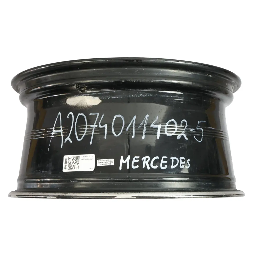 Mercedes C207 A207 AMG Rear BLACK Alloy Wheel Rim 18" 8.5J ET:49 - SKU A2074011402-5 - Part number A2074011402