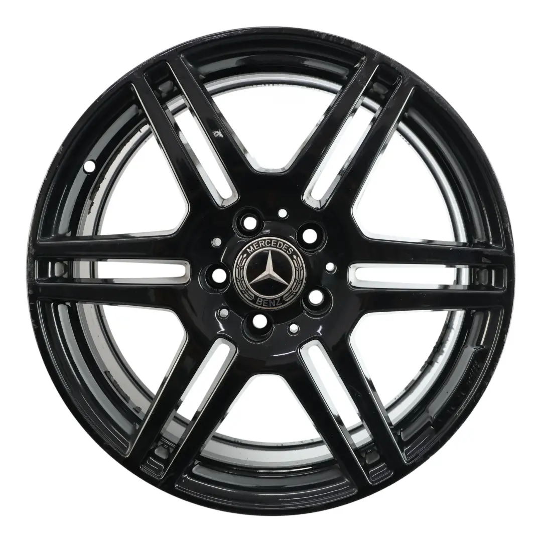 Llanta Aleación Negra Trasera 18" 8.5J ET:49 para Mercedes C207 A207 AMG con número de pieza A2074011402 Mercedes C207 A207 AMG Llanta Aleación Negra Trasera 18" 8.5J ET:49 - SKU A2074011402-9 - Número de pieza A2074011402
