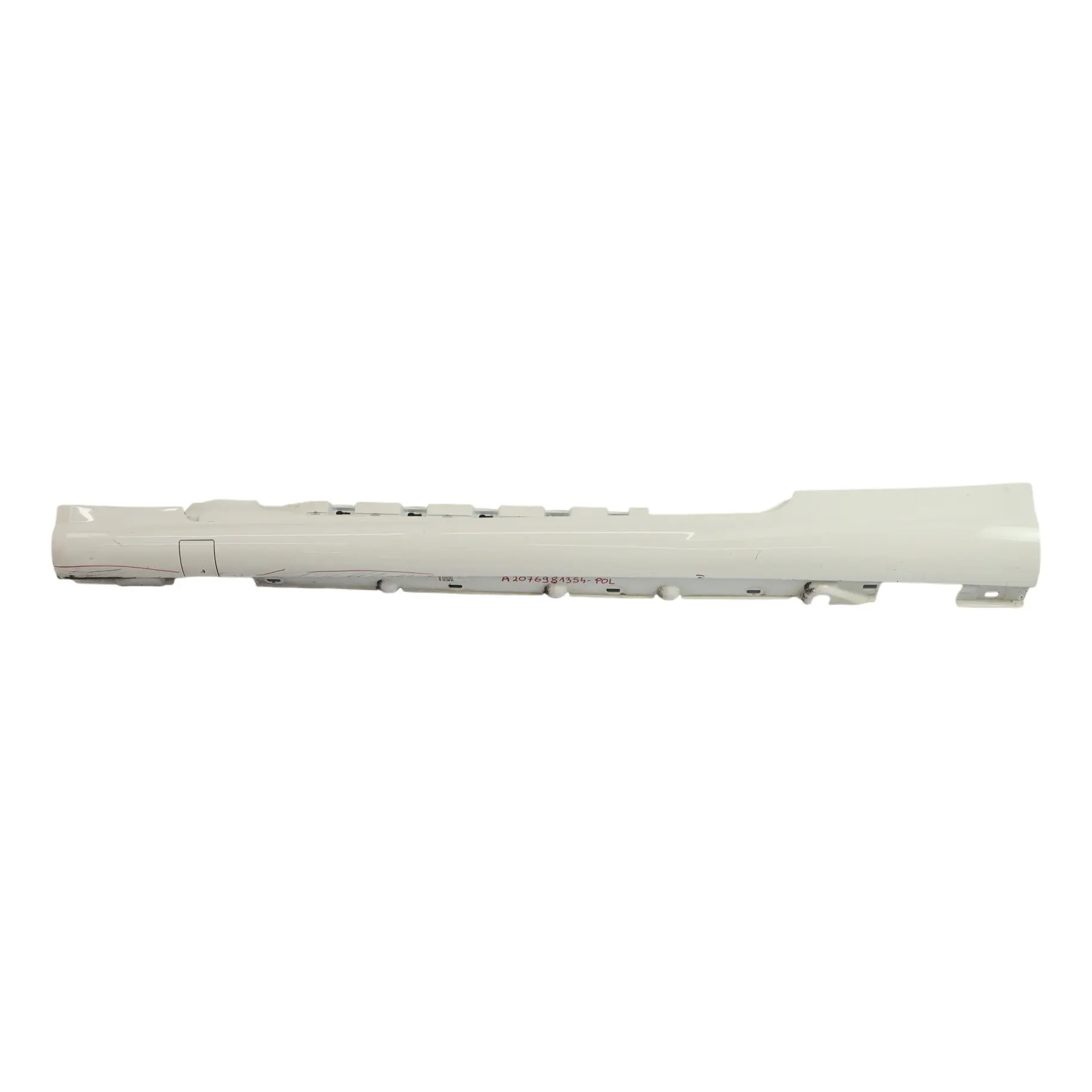 Mercedes W207 Cache Laterale Seuil AMG Gauche Polar White - 149