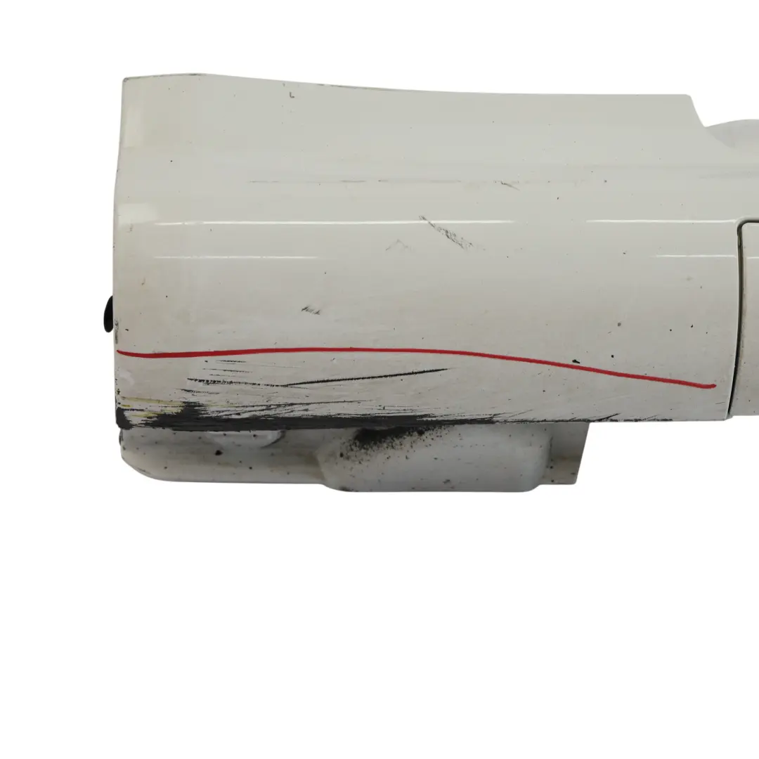 Mercedes W207 Side Skirt AMG Door Sill Cover Left N/S Polar White - 149 - SKU A2076981354-POL - Part number A2076981354