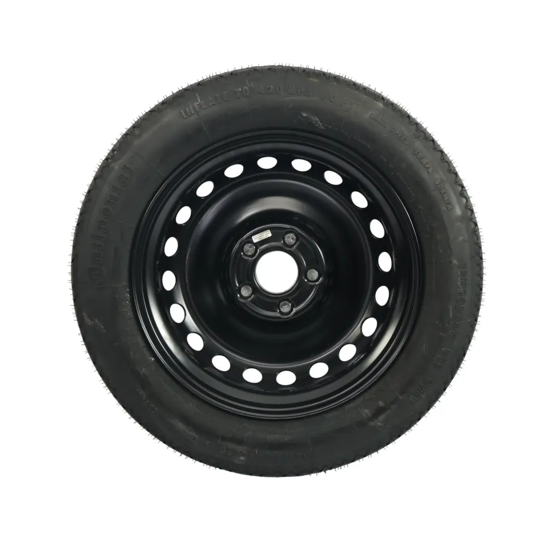 Mercedes W203 C209 Compact Spare Wheel Steel Bolts R16 Tyre 125/90 - SKU A2094000402-3 - Part number A2094000402