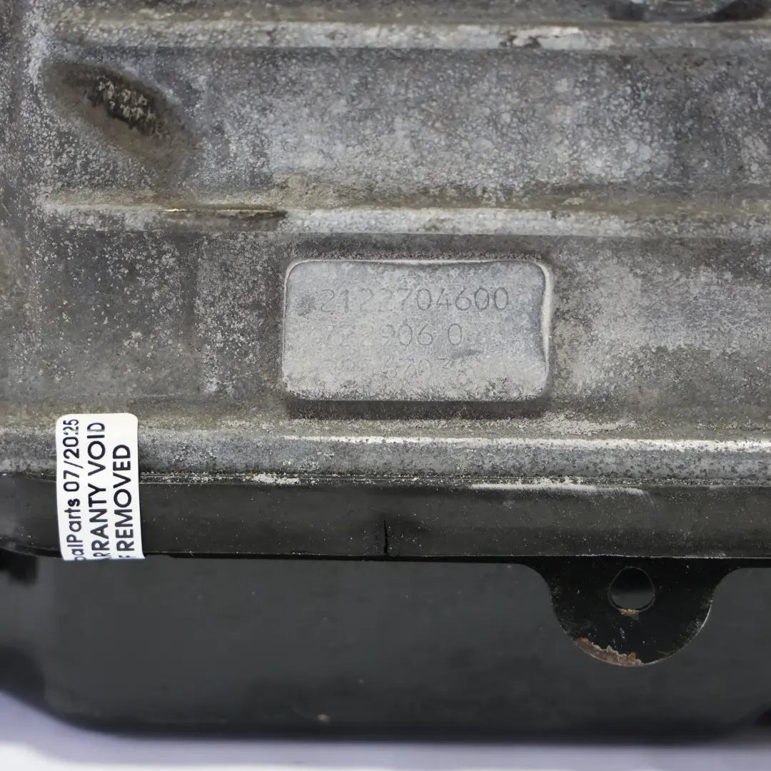 Gearbox 722906 722.906 2122706400 WARRANTY to Mercedes W204 W212 W221 Automatic with Part number A2122704600 Mercedes W204 W212 W221 Automatic Gearbox 722906 722.906 2122706400 WARRANTY - SKU A2122704600 - Part number A2122704600