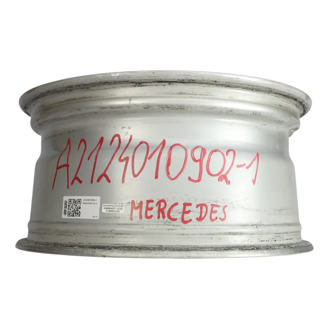 Mercedes W212 Alloy Wheel Rim 5-Double Spoke Silver 17" ET:48 8J - SKU A2124010902-1 - Part number A2124010902