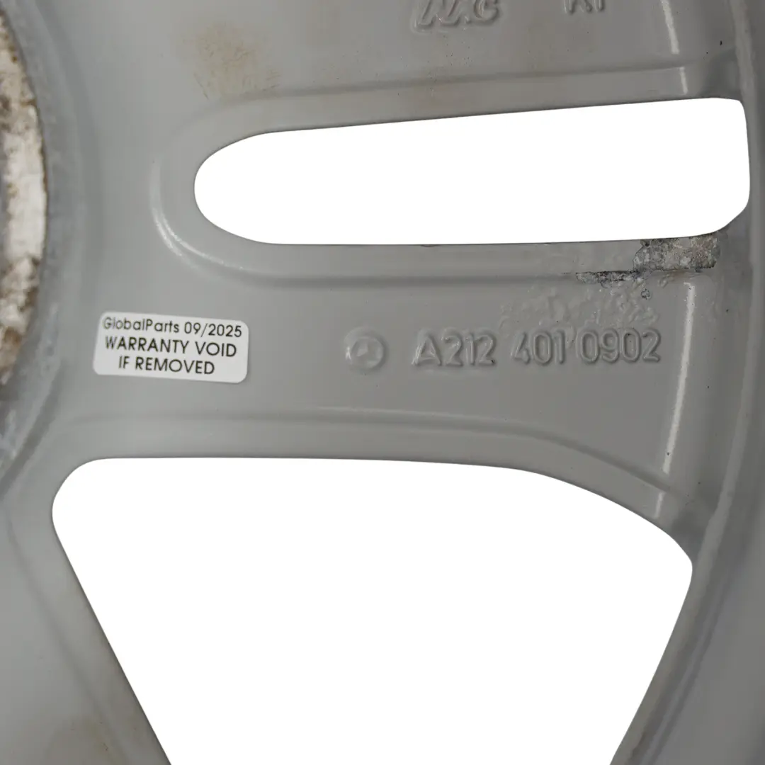 Mercedes W212 Alloy Wheel Rim 5-Double Spoke Silver 17" ET:48 8J - SKU A2124010902-1 - Part number A2124010902