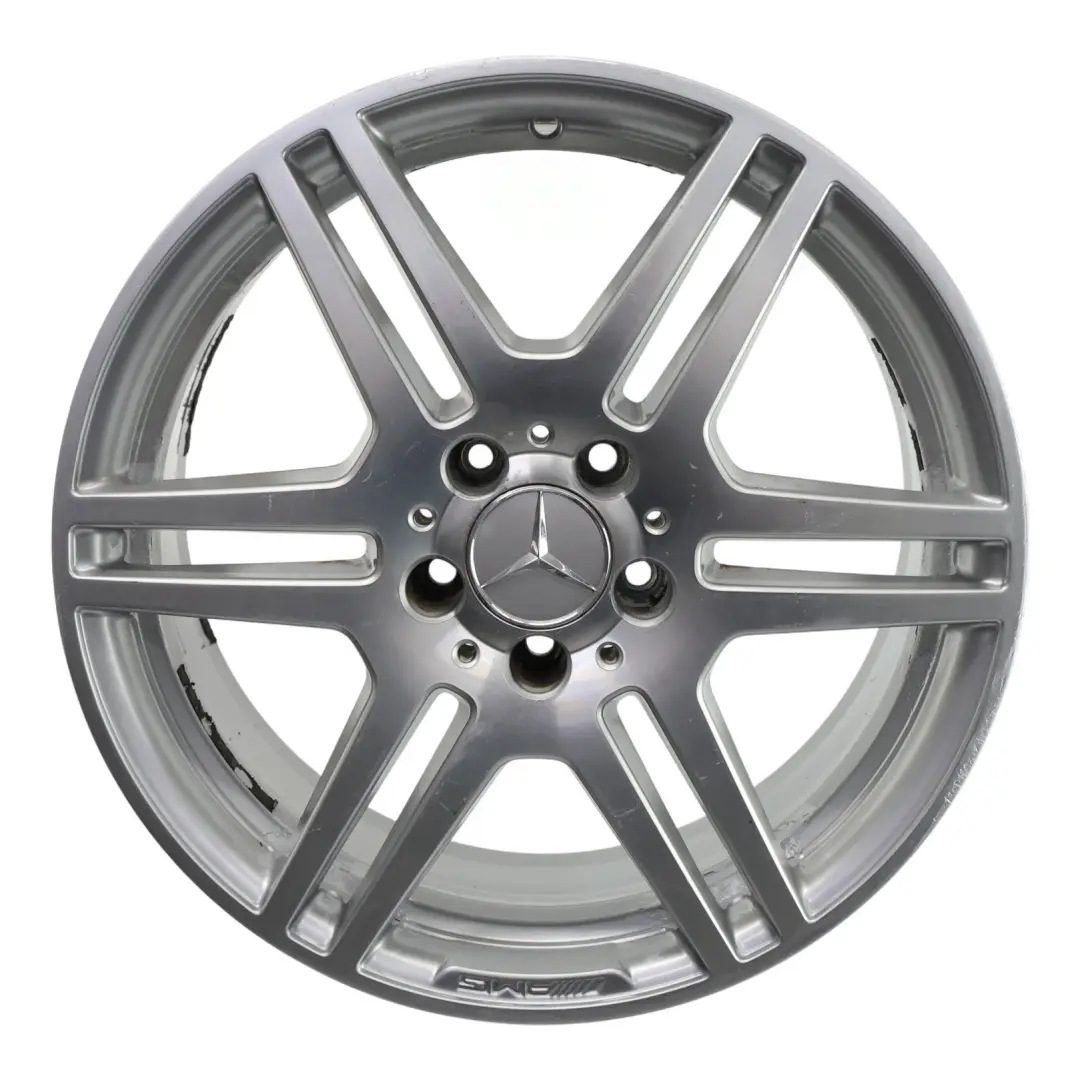 Mercedes W212 Rear Axle Silver Alloy Wheel Rim 18" ET:48 8,5J - SKU A2124012302-3 - Part number A2124012302