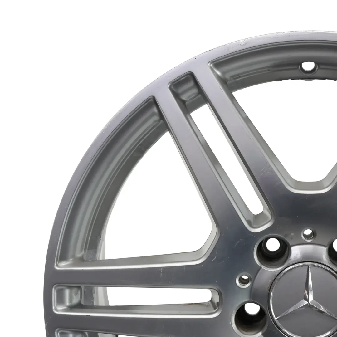 Mercedes W212 Rear Axle Silver Alloy Wheel Rim 18" ET:48 8,5J - SKU A2124012302-3 - Part number A2124012302