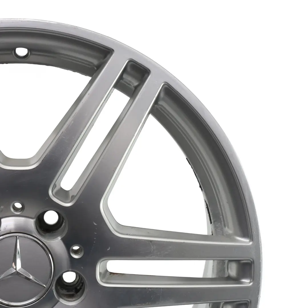 Mercedes W212 Rear Axle Silver Alloy Wheel Rim 18" ET:48 8,5J - SKU A2124012302-3 - Part number A2124012302