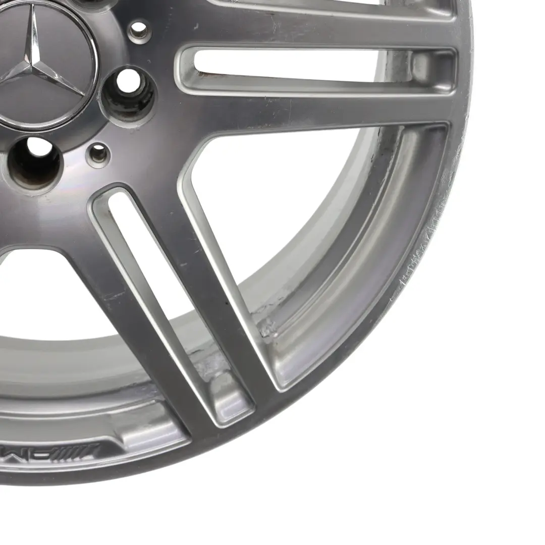 Mercedes W212 Llanta Aleación Plateada Para Trasero 18" ET:48 8,5J - SKU A2124012302-3 - Número de pieza A2124012302