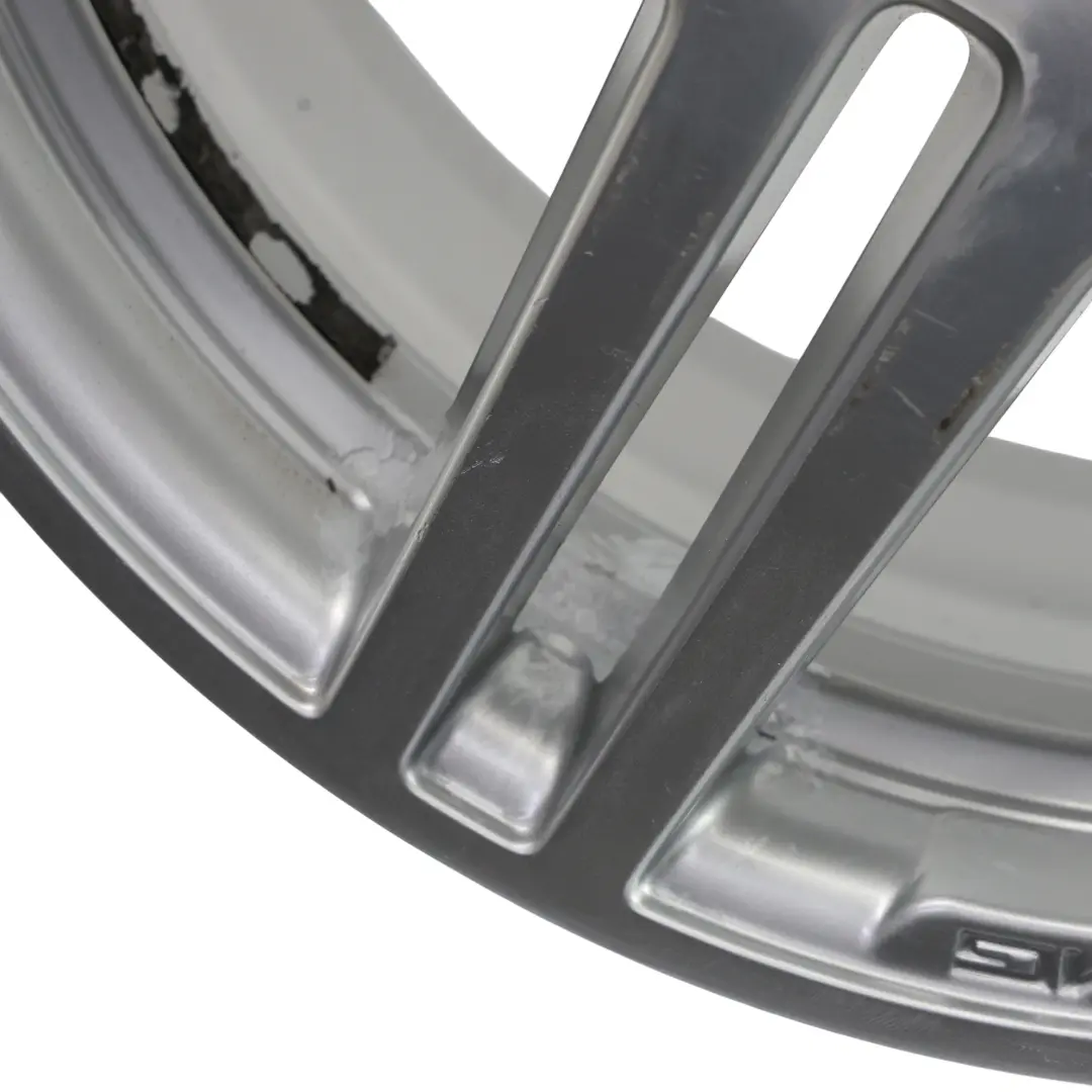 Mercedes W212 Rear Axle Silver Alloy Wheel Rim 18" ET:48 8,5J - SKU A2124012302-3 - Part number A2124012302