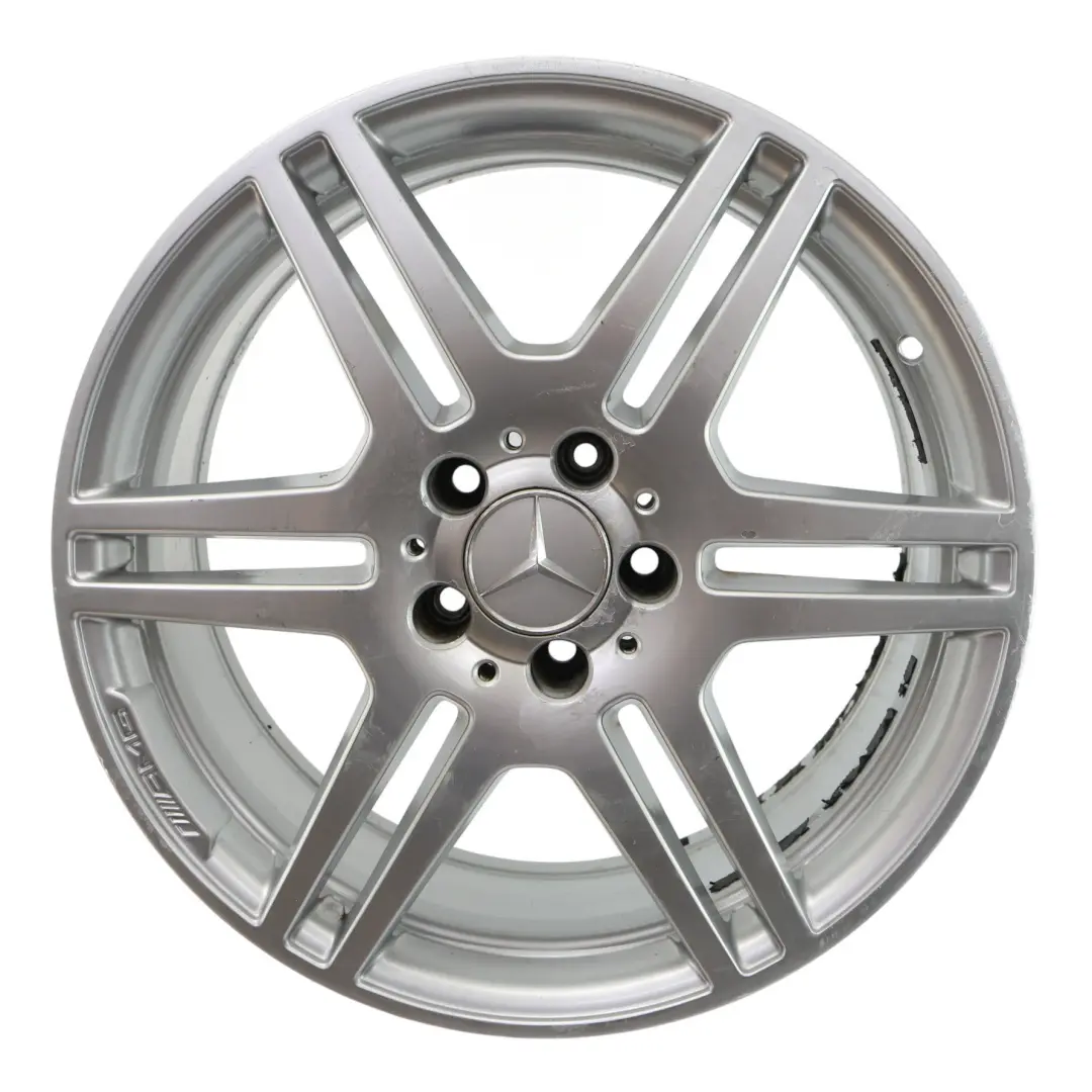 Axle Silver Alloy Wheel Rim 18" ET:48 8,5J to Mercedes W212 Rear with Part number A2124012302 Mercedes W212 Rear Axle Silver Alloy Wheel Rim 18" ET:48 8,5J - SKU A2124012302-4 - Part number A2124012302