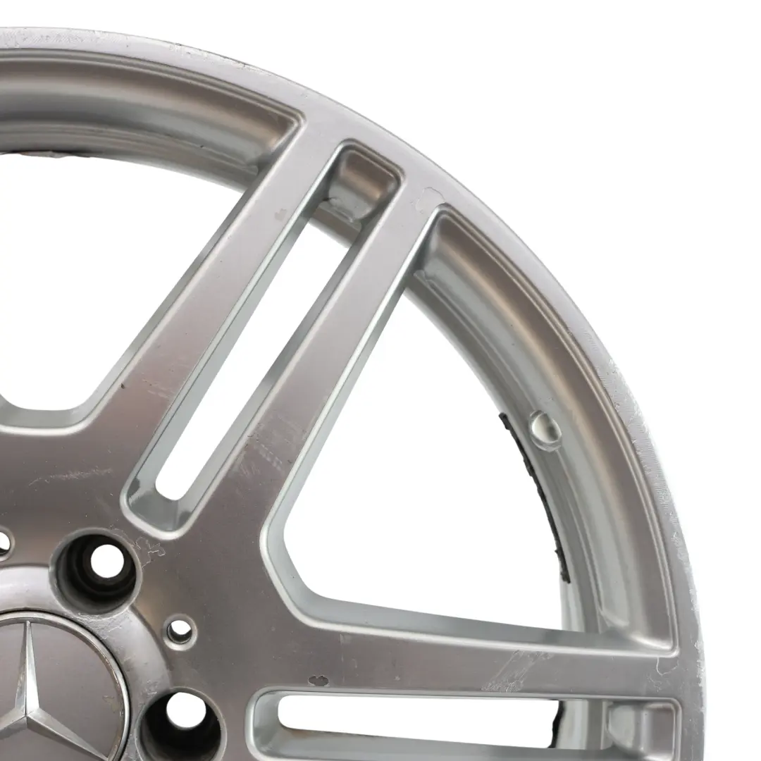 Axle Silver Alloy Wheel Rim 18" ET:48 8,5J to Mercedes W212 Rear with Part number A2124012302 Mercedes W212 Rear Axle Silver Alloy Wheel Rim 18" ET:48 8,5J - SKU A2124012302-4 - Part number A2124012302
