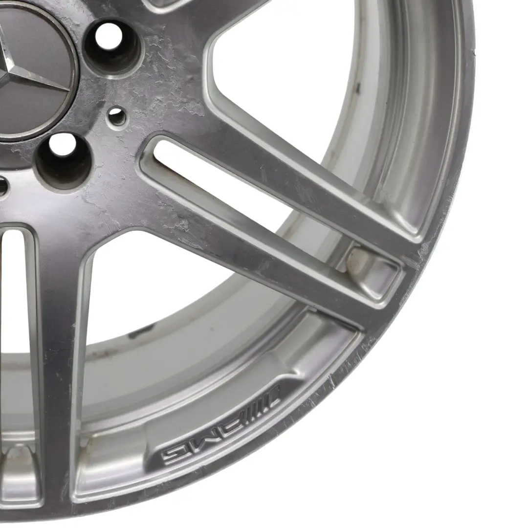 Mercedes W212 Asse Posteriore Argento Cerchio In Lega 18" Et:54 9J - SKU A2124012402-2 - Numero di parte A2124012402