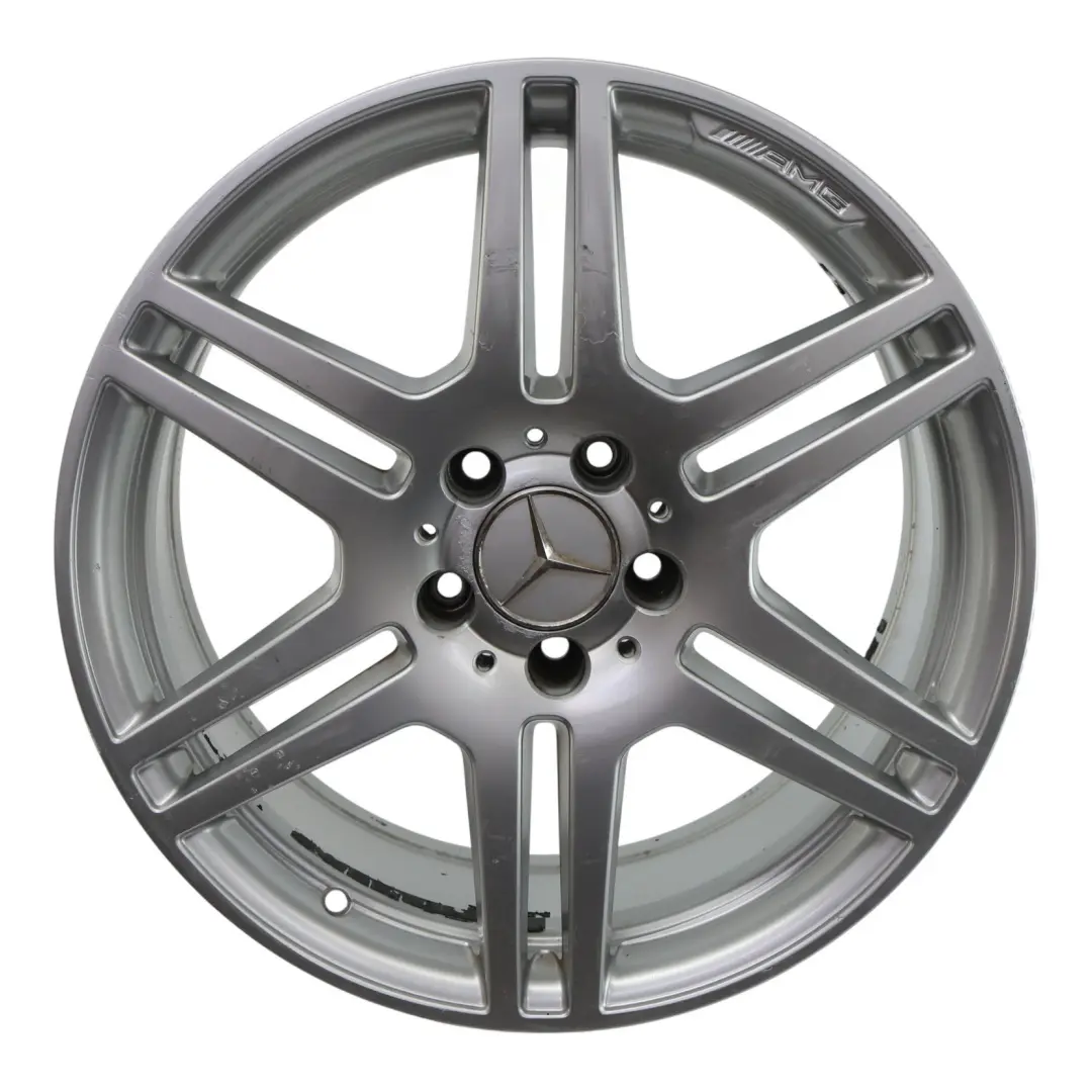 Axle Silver Alloy Wheel Rim 18" ET:54 9J to Mercedes W212 Rear with Part number A2124012402 Mercedes W212 Rear Axle Silver Alloy Wheel Rim 18" ET:54 9J - SKU A2124012402-3 - Part number A2124012402