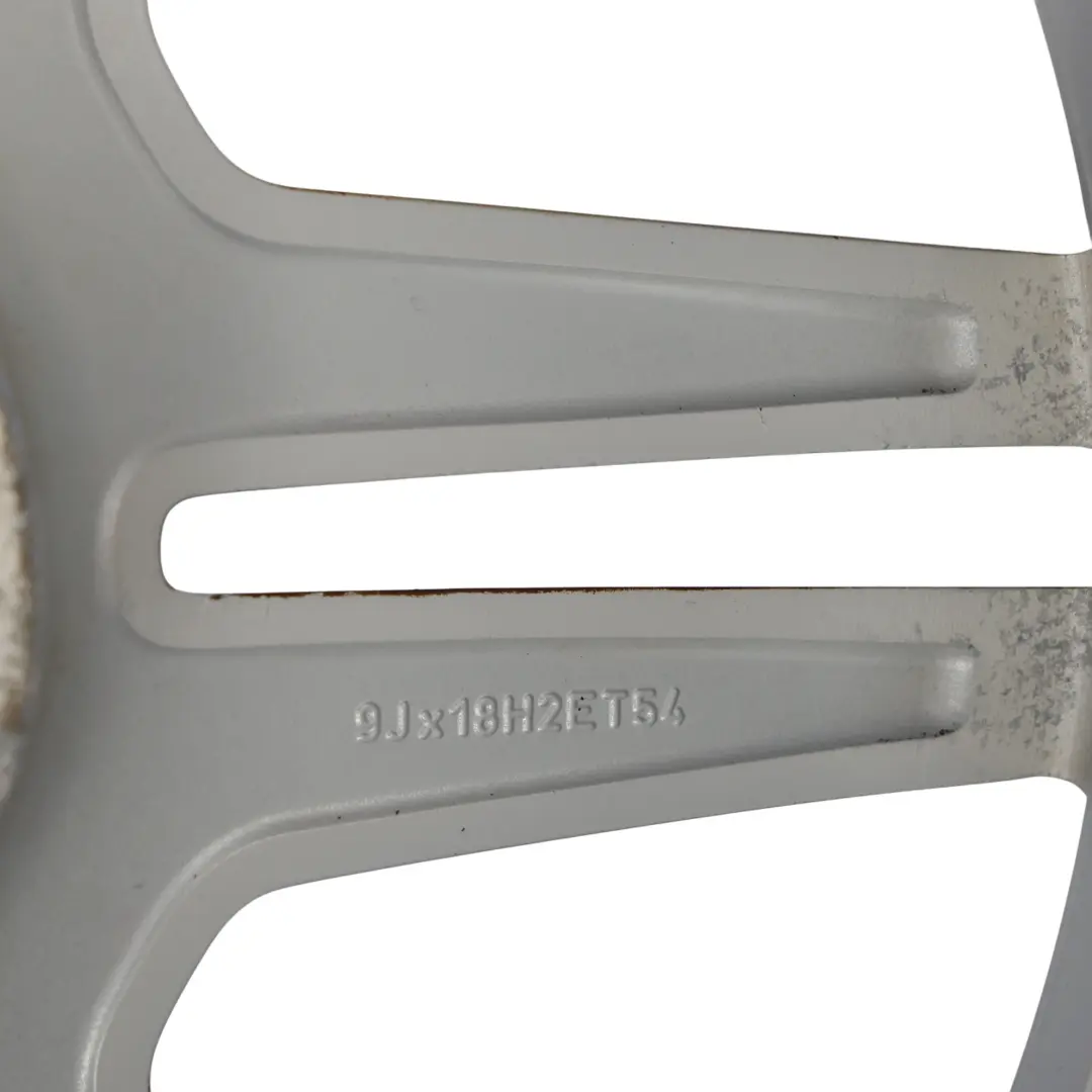 Axle Silver Alloy Wheel Rim 18" ET:54 9J to Mercedes W212 Rear with Part number A2124012402 Mercedes W212 Rear Axle Silver Alloy Wheel Rim 18" ET:54 9J - SKU A2124012402-3 - Part number A2124012402