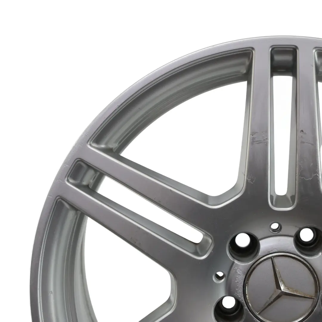 Axle Silver Alloy Wheel Rim 18" ET:54 9J to Mercedes W212 Rear with Part number A2124012402 Mercedes W212 Rear Axle Silver Alloy Wheel Rim 18" ET:54 9J - SKU A2124012402-3 - Part number A2124012402