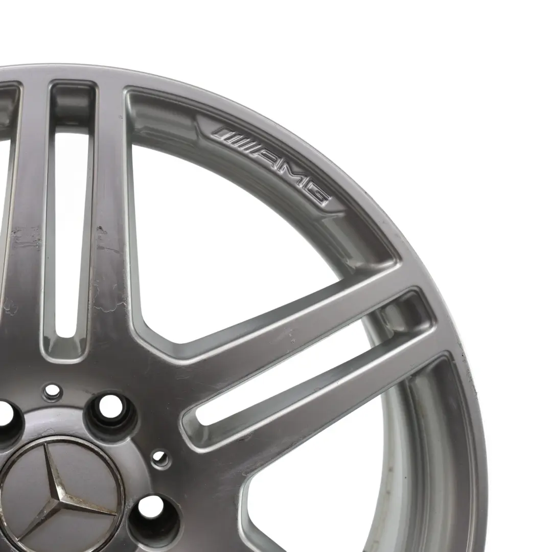 Axle Silver Alloy Wheel Rim 18" ET:54 9J to Mercedes W212 Rear with Part number A2124012402 Mercedes W212 Rear Axle Silver Alloy Wheel Rim 18" ET:54 9J - SKU A2124012402-3 - Part number A2124012402