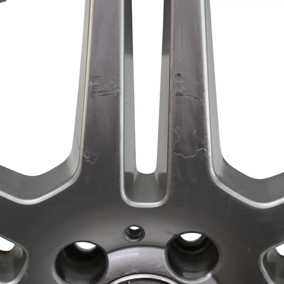 Axle Silver Alloy Wheel Rim 18" ET:54 9J to Mercedes W212 Rear with Part number A2124012402 Mercedes W212 Rear Axle Silver Alloy Wheel Rim 18" ET:54 9J - SKU A2124012402-3 - Part number A2124012402