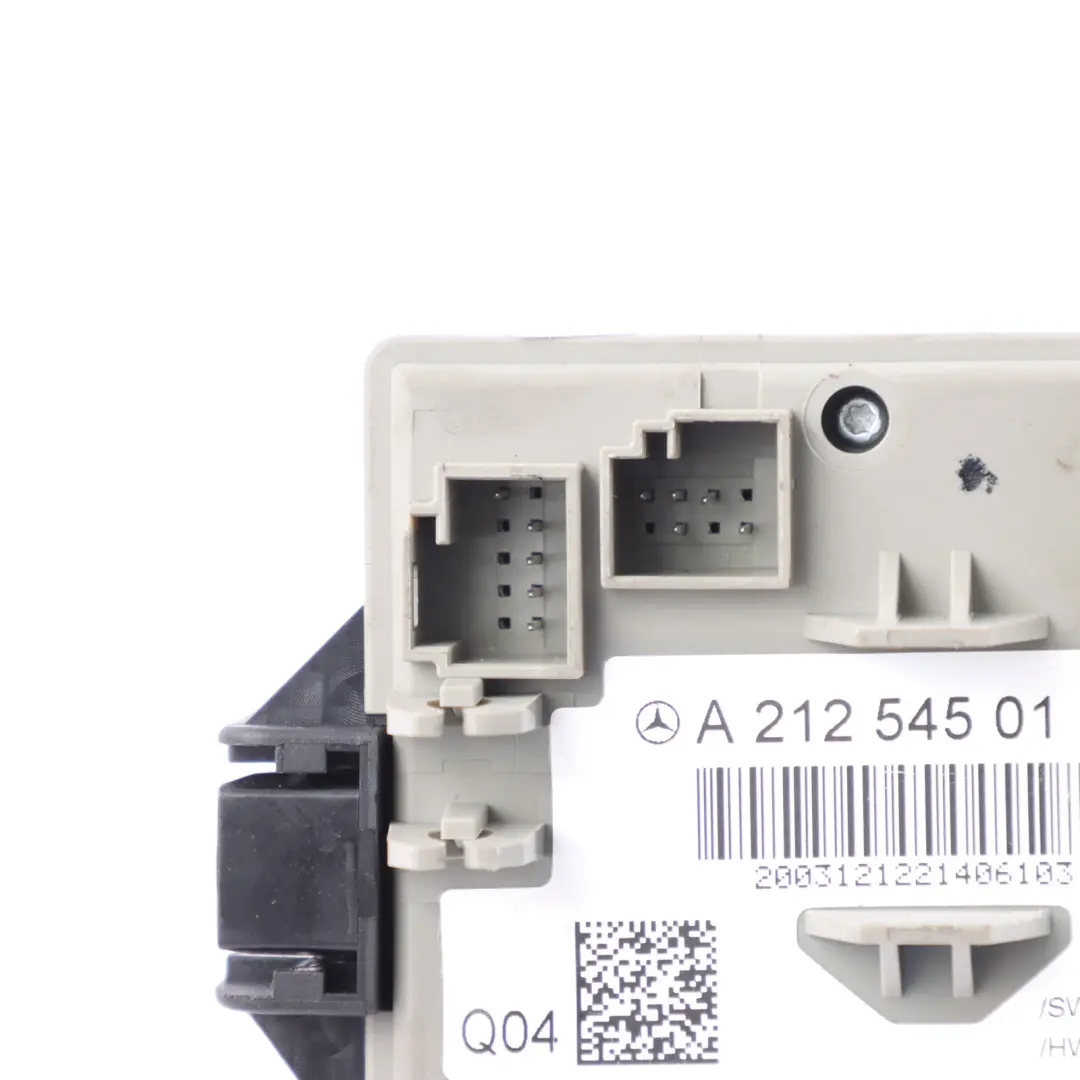Mercedes W212 Ignition Switch Lock Control Unit Module - SKU A2125450108-1 - Part number A2125450108