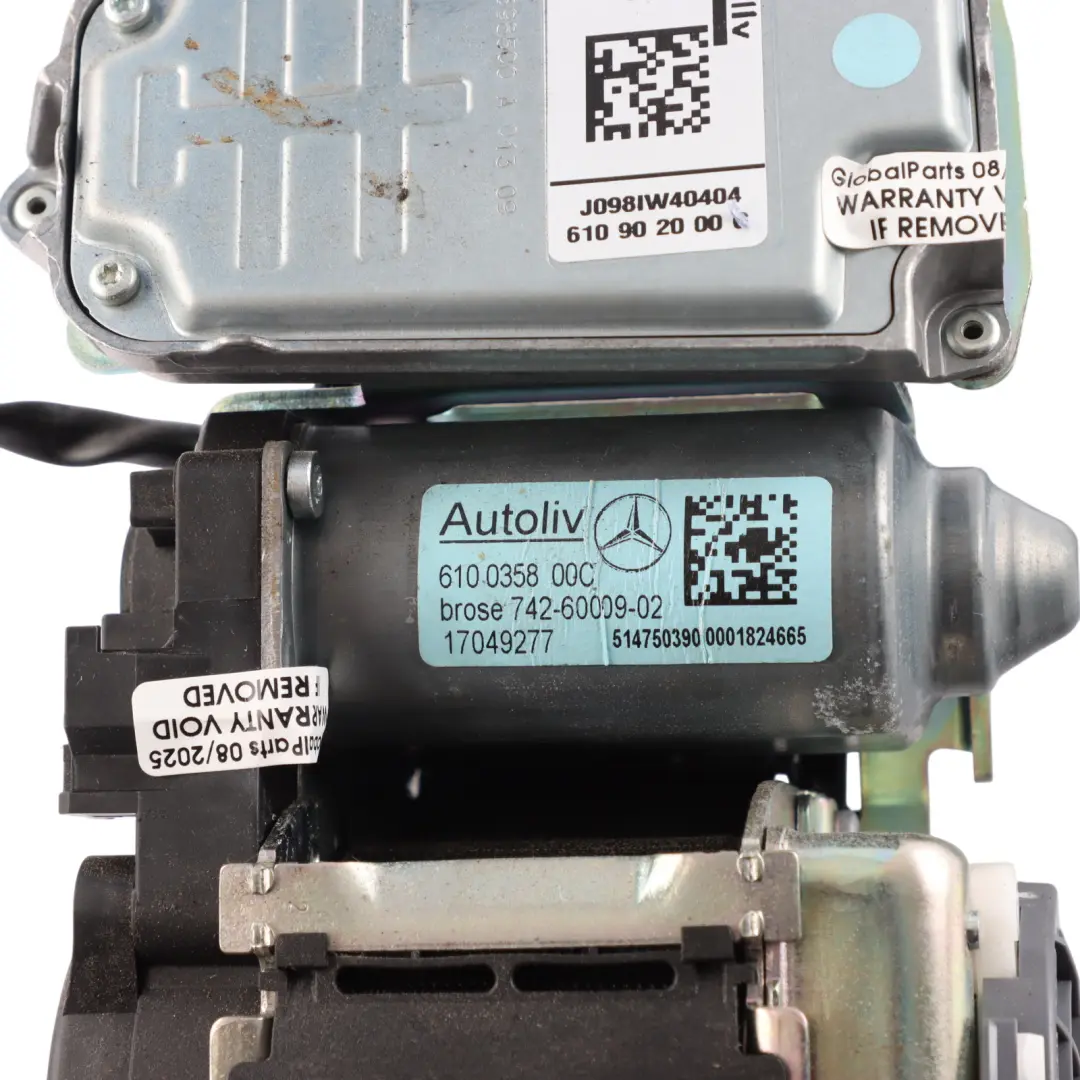 Mercedes W212 Front Seat Belt Seatbelt Pretensioner Left N/S - SKU A2128604985 - Part number A2128604985