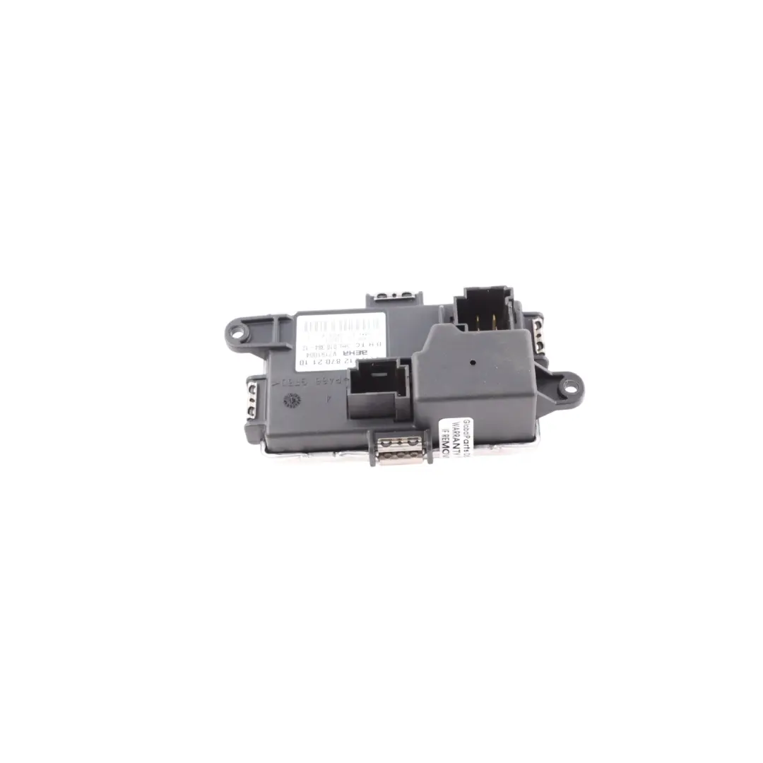  Heater Blower Motor Mercedes W204 W207 W212 Resistor Regulator - SKU A2128702110 - Part number A2128702110