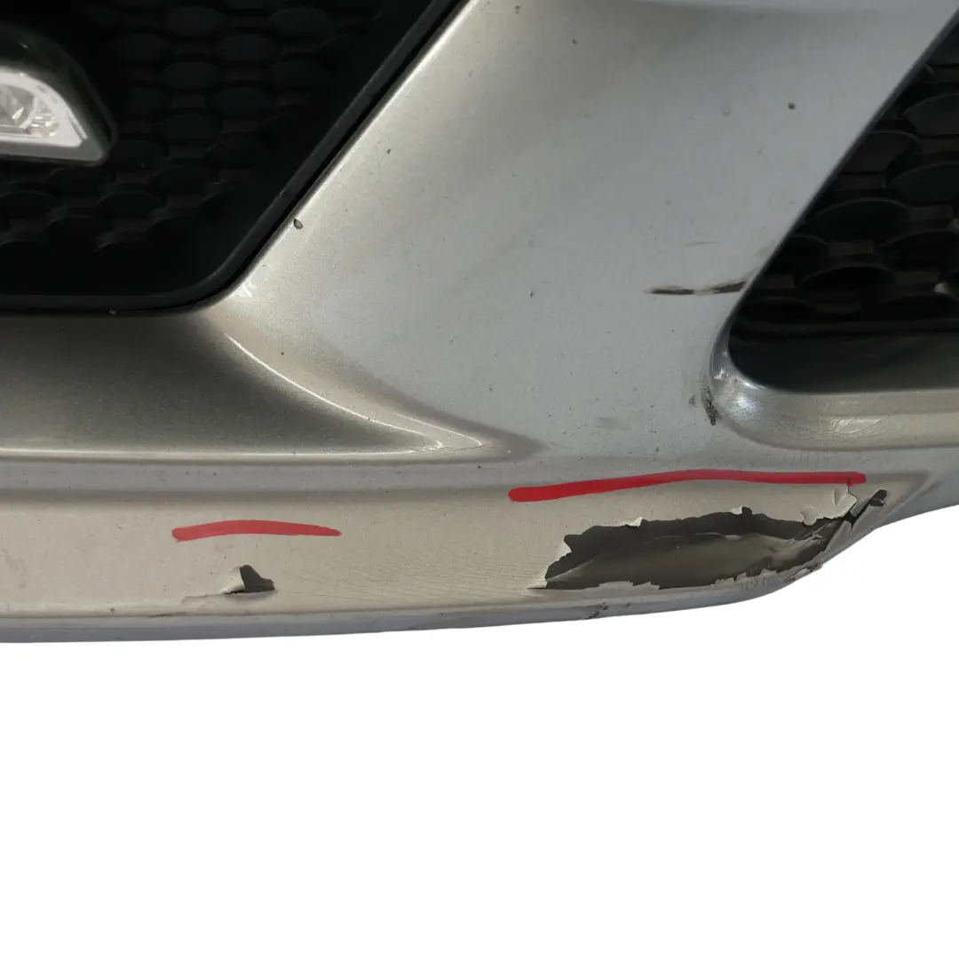 Mercedes W212 Front Bumper AMG Trim Panel Cover Palladium Silver Metallic - 792 - SKU A2128802340-PAL - Part number A2128802340