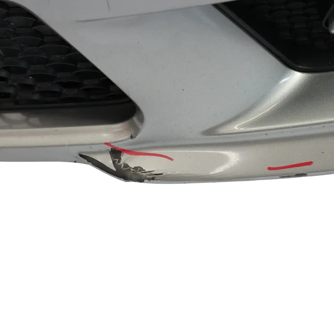 Front Bumper AMG Trim Panel Cover Palladium Silver Metallic - 792 to Mercedes W212 with Part number A2128802340 Mercedes W212 Front Bumper AMG Trim Panel Cover Palladium Silver Metallic - 792 - SKU A2128802340-PAL - Part number A2128802340