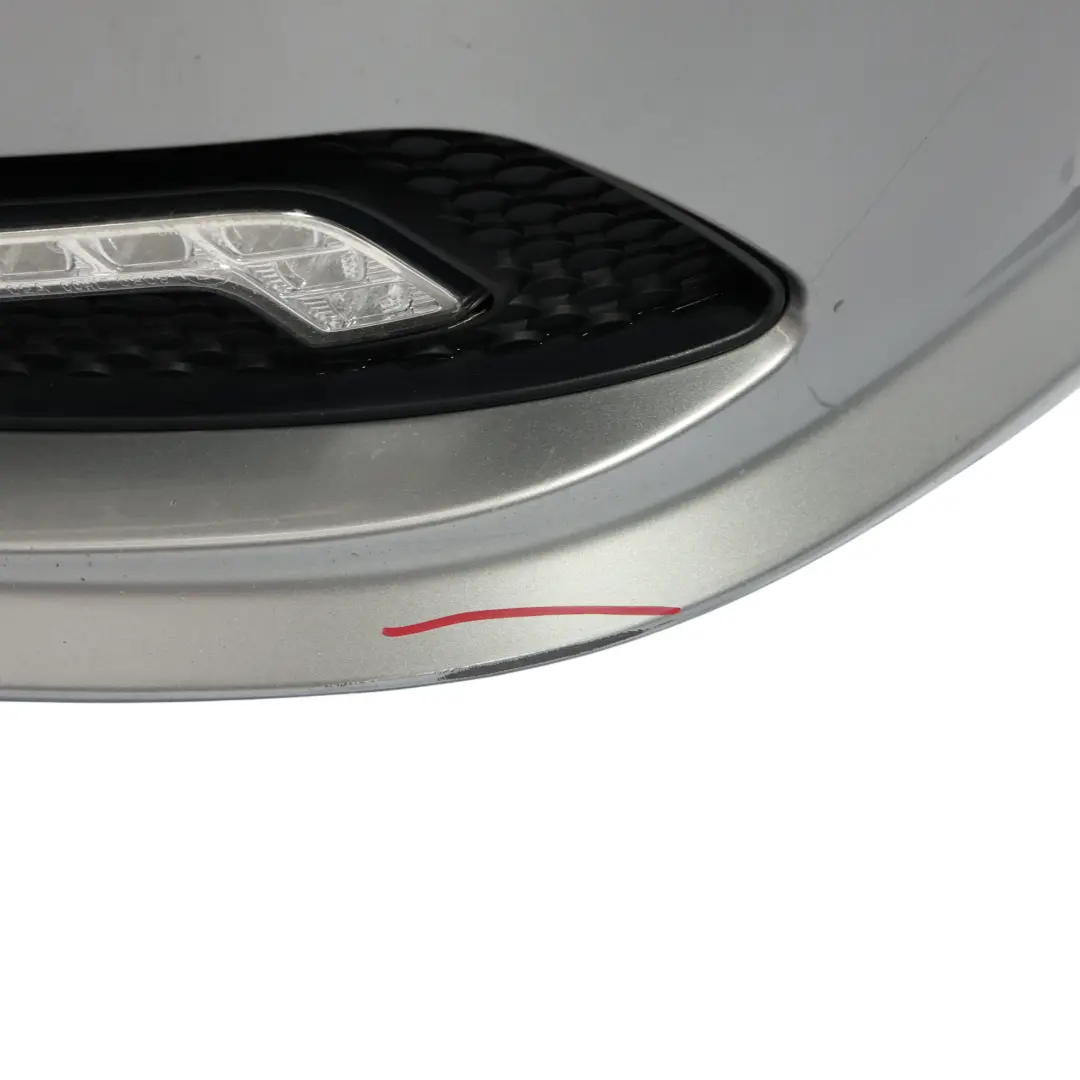 Mercedes W212 Front Bumper AMG Trim Panel Cover Palladium Silver Metallic - 792 - SKU A2128802340-PAL - Part number A2128802340