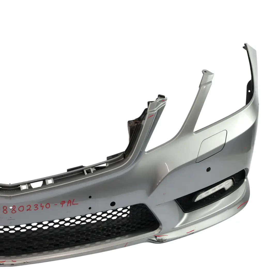 Mercedes W212 Przedni Zderzak AMG Palladium Silver Srebrny Metalik - 792 - SKU A2128802340-PAL - Numer Części A2128802340