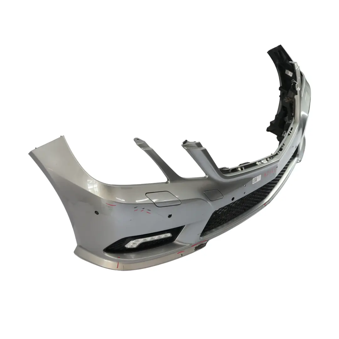 Mercedes W212 Przedni Zderzak AMG Palladium Silver Srebrny Metalik - 792 - SKU A2128802340-PAL - Numer Części A2128802340