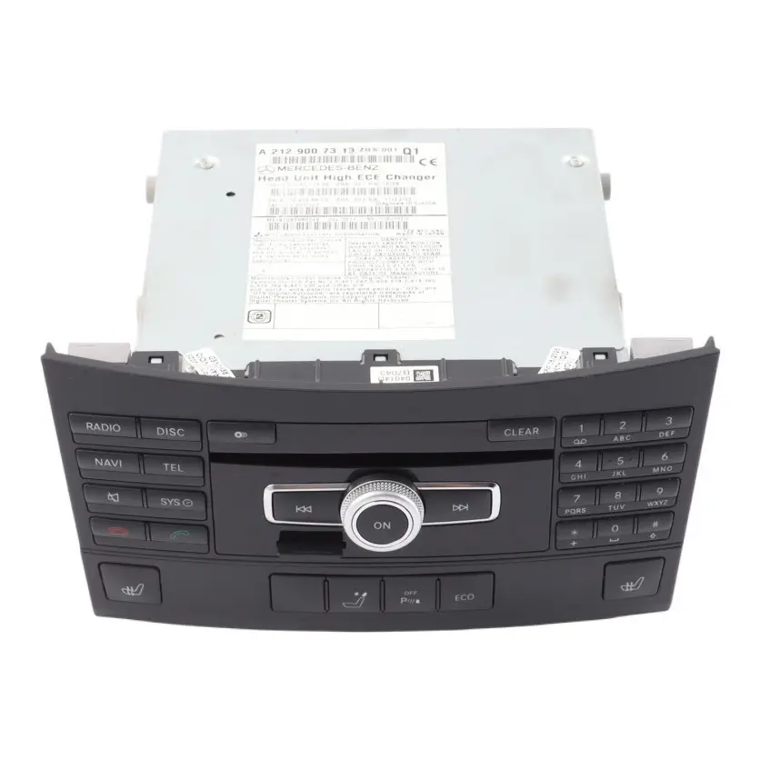 Player Audio Stereo Radio Head Unit to Mercedes W212 CD with Part number A2129007313 Mercedes W212 CD Player Audio Stereo Radio Head Unit - SKU A2129007313 - Part number A2129007313