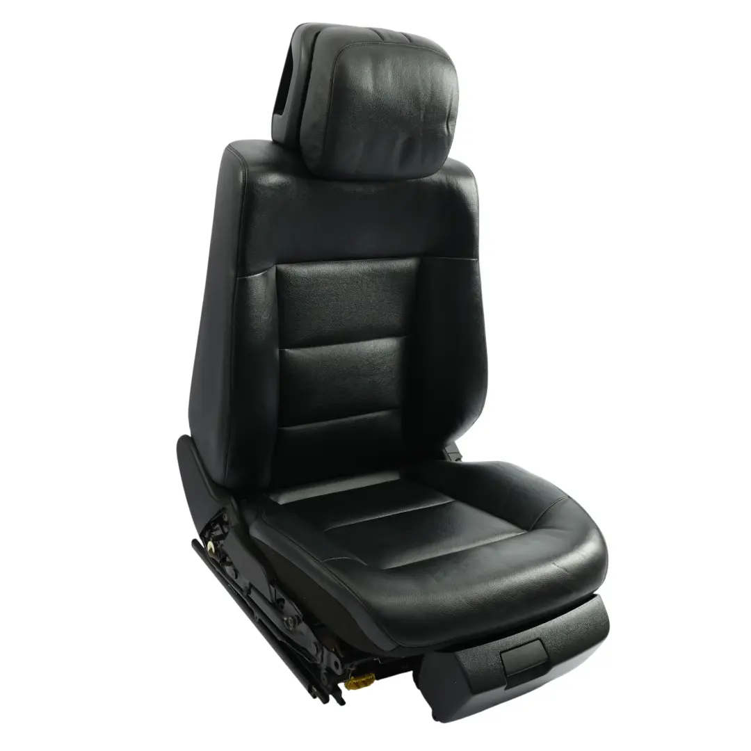 Mercedes W212 Front Seat Heated Electric Display Screen Left N/S Leather Black - SKU A2129106147-1 - Part number A2129106147