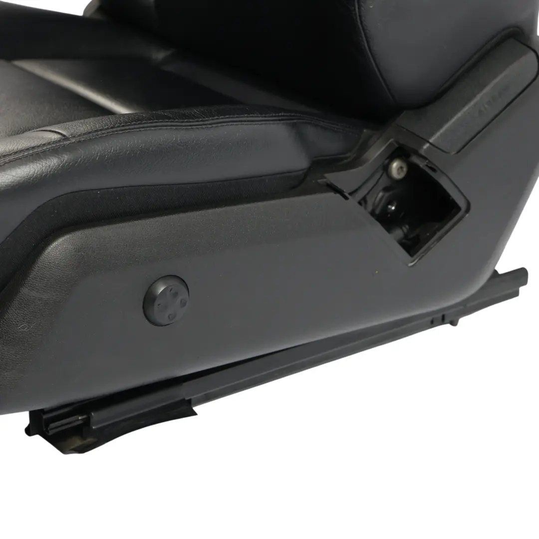 Mercedes W212 Front Seat Heated Electric Display Screen Left N/S Leather Black - SKU A2129106147-1 - Part number A2129106147