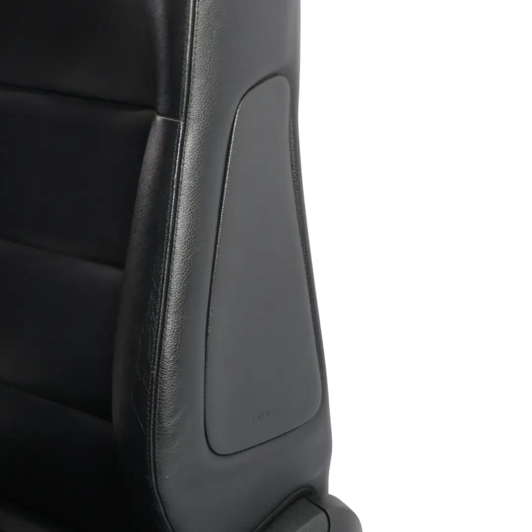 Mercedes W212 Front Seat Heated Electric Display Screen Left N/S Leather Black - SKU A2129106147-1 - Part number A2129106147