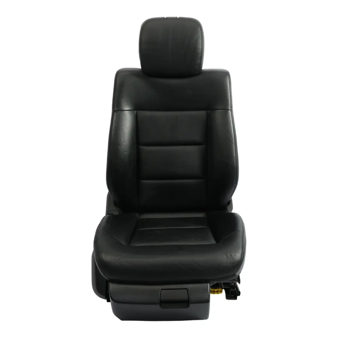 Mercedes W212 Front Seat Heated Electric Display Screen Right O/S Leather Black - SKU A2129106247-1 - Part number A2129106247