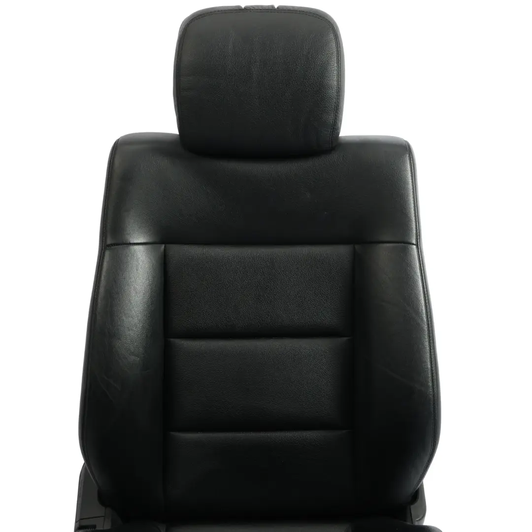 Mercedes W212 Front Seat Heated Electric Display Screen Right O/S Leather Black - SKU A2129106247-1 - Part number A2129106247