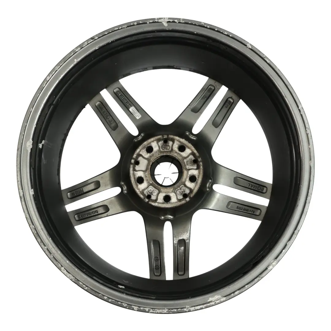 Mercedes W213 C238 Black Alloy Wheel Rim 19" 8J ET:43 Double Spoke - SKU A2134012000-3 - Part number A2134012000