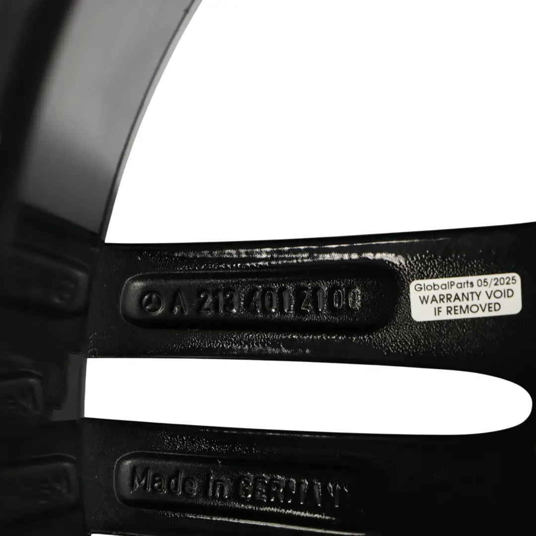 Alloy Wheel Rim 19" ET:49 9J to Mercedes W213 C238 AMG Rear with Part number A2134012100 Mercedes W213 C238 AMG Rear Alloy Wheel Rim 19" ET:49 9J - SKU A2134012100-5 - Part number A2134012100