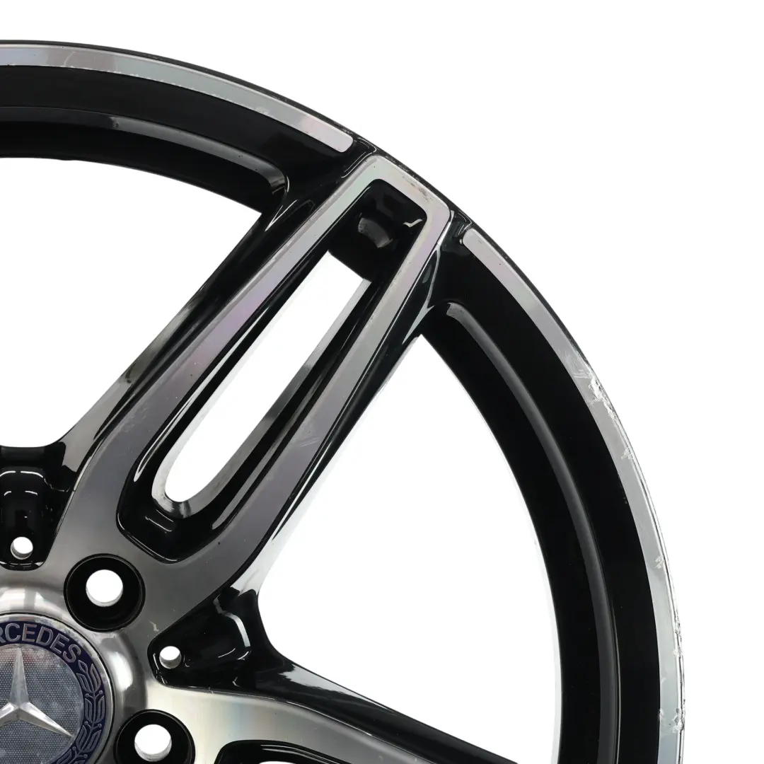 Alloy Wheel Rim 19" ET:49 9J to Mercedes W213 C238 AMG Rear with Part number A2134012100 Mercedes W213 C238 AMG Rear Alloy Wheel Rim 19" ET:49 9J - SKU A2134012100-5 - Part number A2134012100