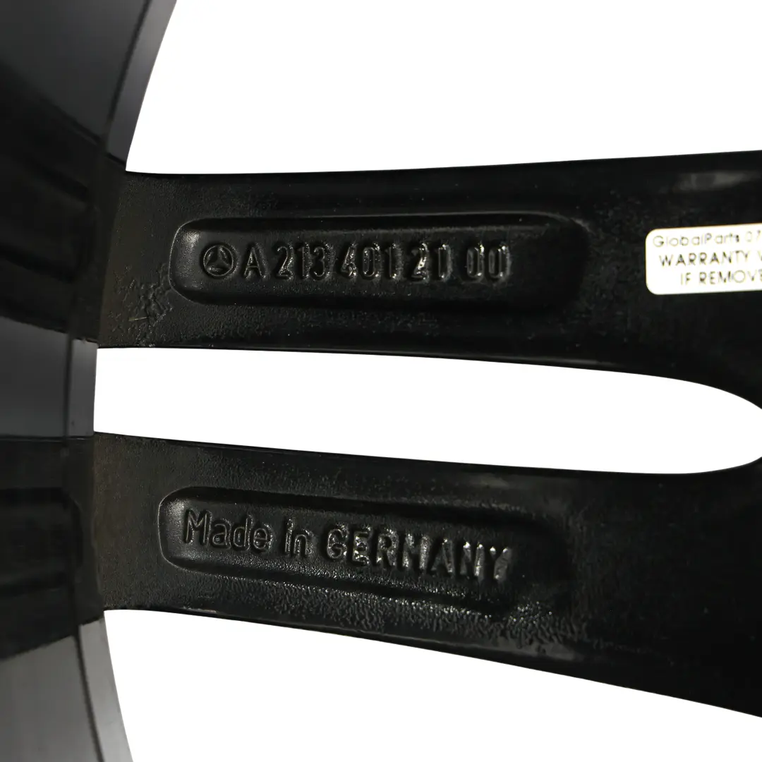 Rim Alloy 19" ET:49 9J to Mercedes W213 C238 AMG Rear Wheel with Part number A2134012100 Mercedes W213 C238 AMG Rear Wheel Rim Alloy 19" ET:49 9J - SKU A2134012100-6 - Part number A2134012100