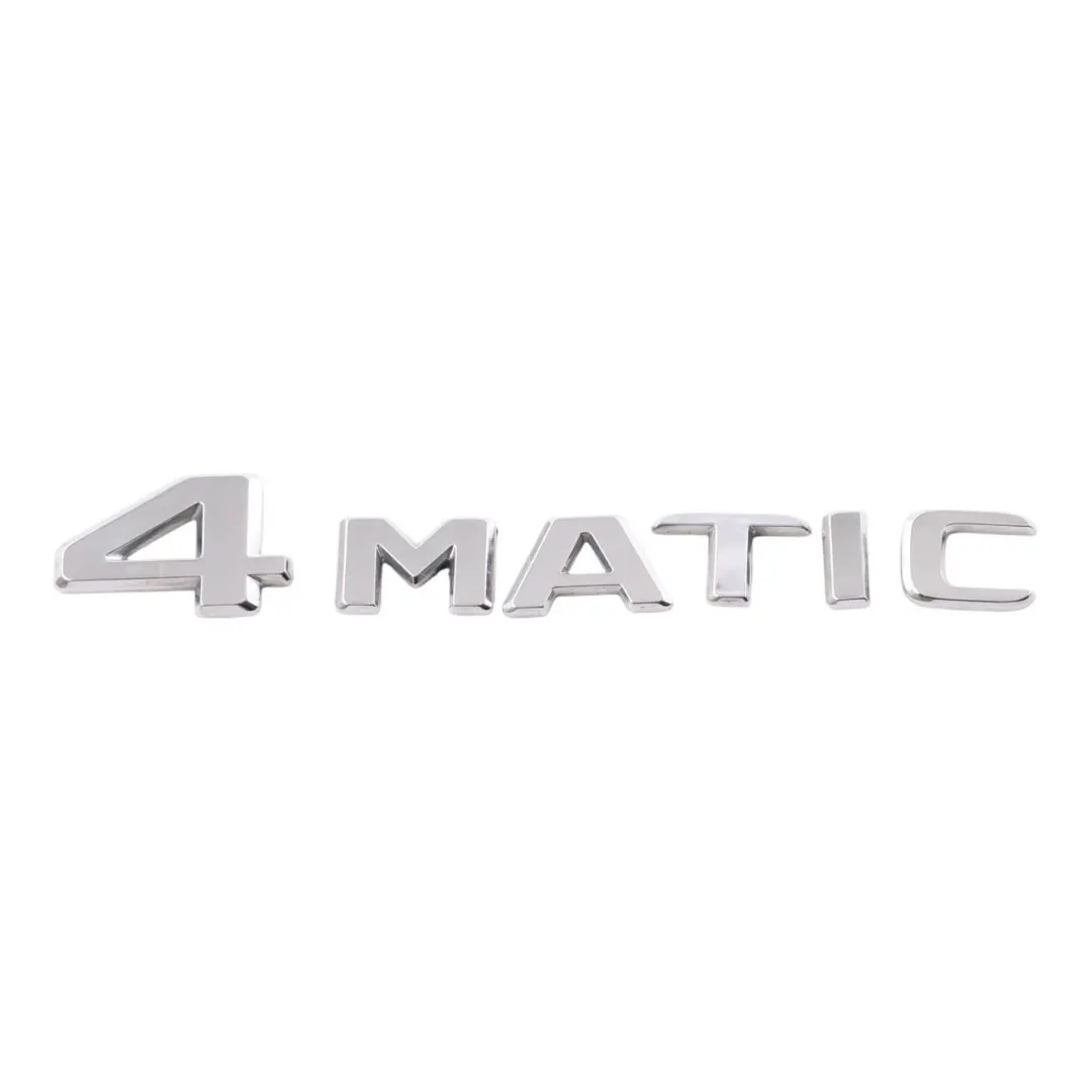 4Matic Trunk Emblem Rear Adhered Boot Badge Logo to Mercedes W166 with Part number A2178171600 Mercedes W166 4Matic Trunk Emblem Rear Adhered Boot Badge Logo - SKU A2178171600 - Part number A2178171600