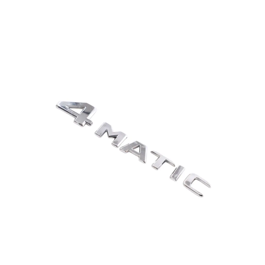 Mercedes W166 4Matic Trunk Emblem Rear Adhered Boot Badge Logo - SKU A2178171600 - Part number A2178171600