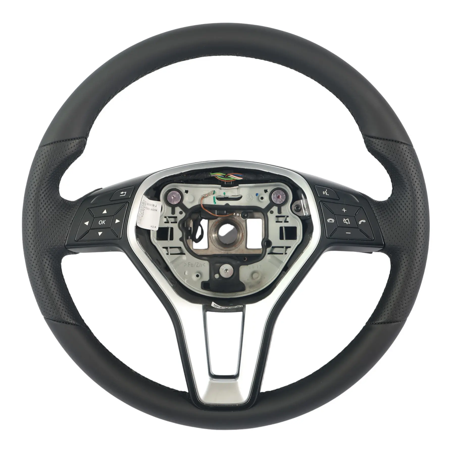 Mercedes W176 W204 W246 Steering Wheel NEW Black Leather Multifunction
