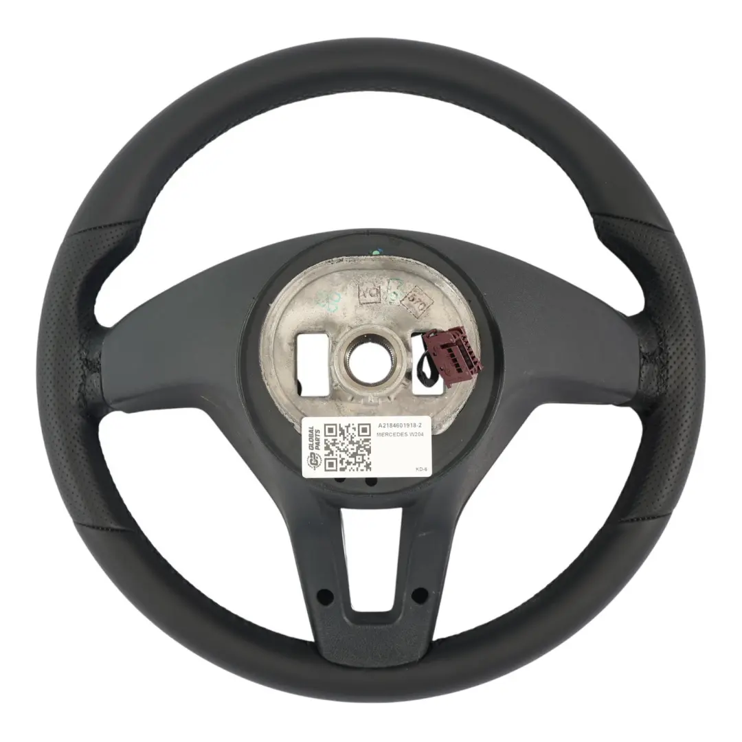 Mercedes W176 W204 W246 Steering Wheel NEW Black Leather Multifunction - SKU A2184601918-2 - Part number A2184601918